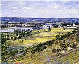 Famous Seine Paintings - Valley of the Seine from Giverny Heights